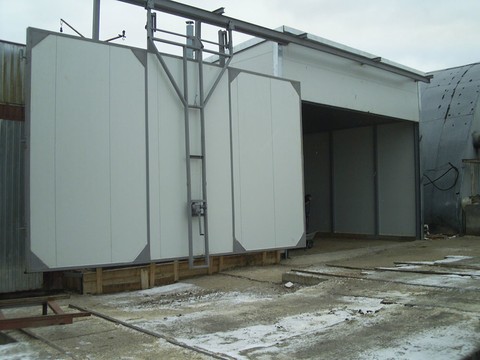На фото: сушильный комплекс на 69 кубометров с теплоагрегатом УВН-250